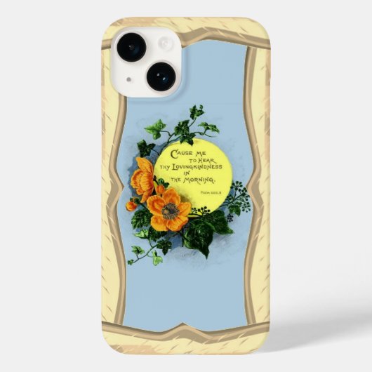 Thy Loving Kindness In The Morning Case-Mate iPhone Case (Achterkant)