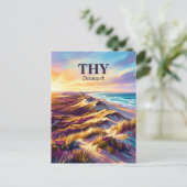 Thy Nationaal Park Denemarken Briefkaart (Staand voorkant)