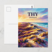 Thy Nationaal Park Denemarken Briefkaart (Voorkant / Achterkant)