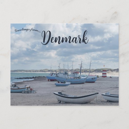 Thy Nationaal Park in Denemarken Briefkaart (Voorkant)