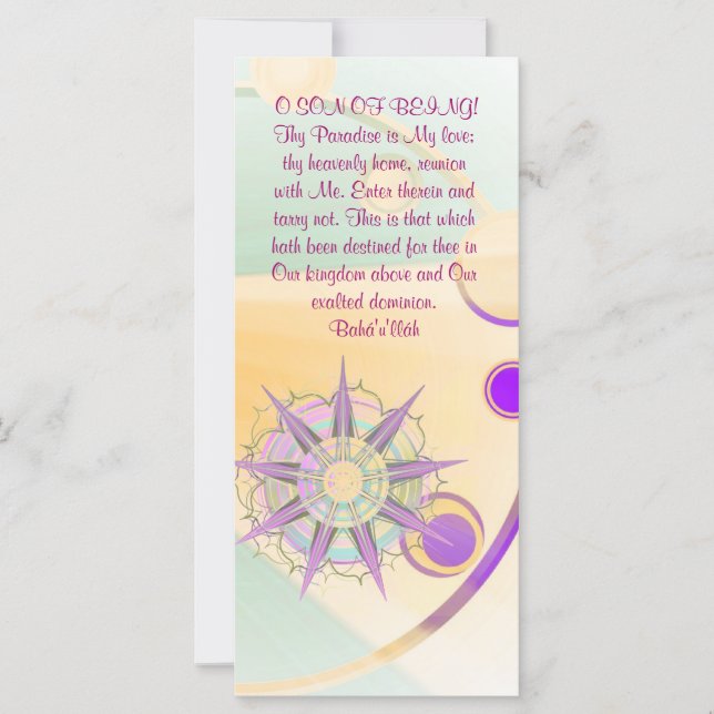 Thy Paradise Hidden Word Quote (Voorkant)