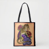 Thylacine kunnen we leren tote bag (Voorkant)