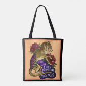 Thylacine kunnen we leren tote bag (Achterkant)