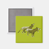 Thylacine Magneet (Voorkant / Achterkant)
