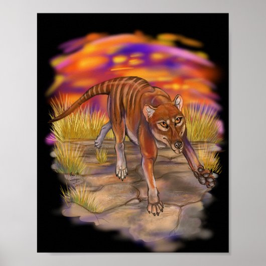 Thylacine Poster (Voorkant)
