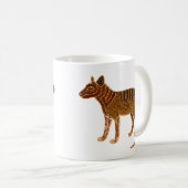Thylacine Spirit – Traditionele Aboriginal Pot Pai Koffiemok (Voorkant rechts)