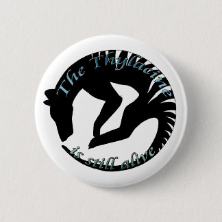 Thylacine Stille-OceaanLogo Ronde Button 5,7 Cm