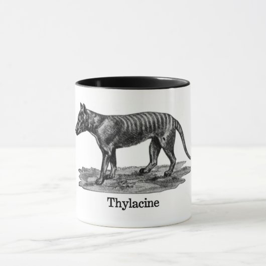 Thylacine (Tasmaanse TIger) Mok (Midden)