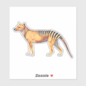 Thylacine (Tasmaanse tijger) Sticker (Vel)