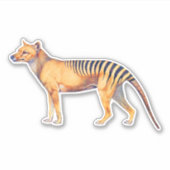 Thylacine (Tasmaanse tijger) Sticker (Voorkant)
