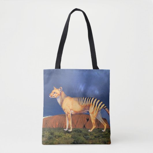 Thylacine (Tasmaanse tijger) Tote Bag (Voorkant)