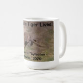 Thylacine Tasmanian Tiger Drink Mok (Voorkant rechts)