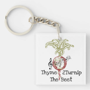 Thyme 2Turnip the Beet Sleutelhanger