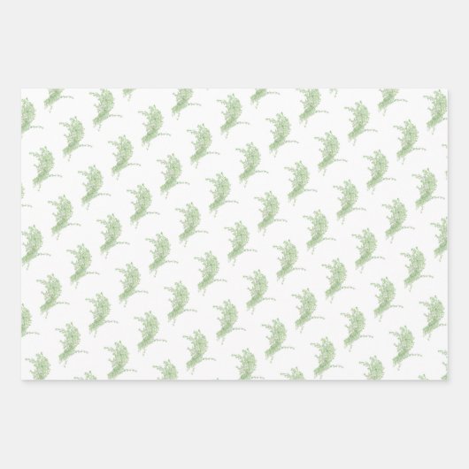 Thyme Drawing Inpakpapier Vel (Voorkant)