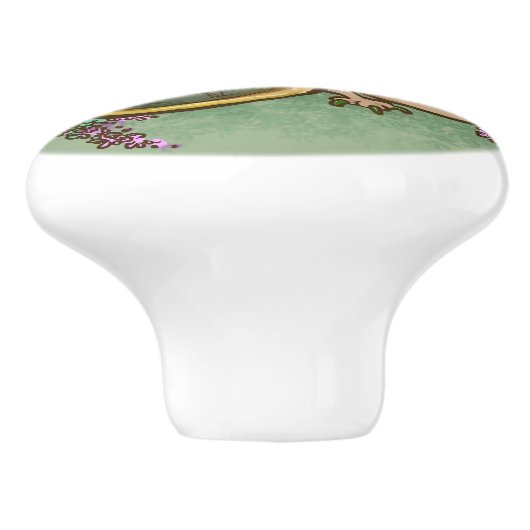 Thyme for lil' draken keramische knop (Zijkant)