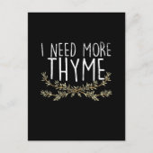 Thyme Herb Plant Briefkaart (Voorkant)