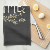 Thyme Herb Plant Theedoek (Quarter Fold)