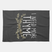 Thyme Herb Plant Theedoek (Horizontaal)