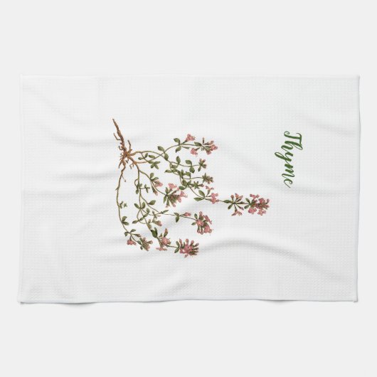 Thyme Herbs Kitchen Towel Theedoek (Horizontaal)