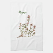 Thyme Herbs Kitchen Towel Theedoek (Verticaal)