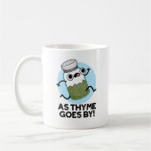 Thyme komt van Funny Herb Spice Pun Koffiemok (Links)