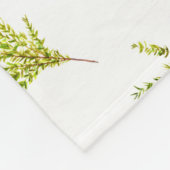 Thyme kruiden Botanische kruiden Fleece Deken (Hoek)