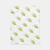 Thyme kruiden Botanische kruiden Fleece Deken (Voorkant)