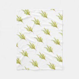 Thyme kruiden Botanische kruiden Fleece Deken