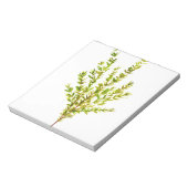 Thyme kruiden Botanische kruiden Notitieblok (Linkerzijde)