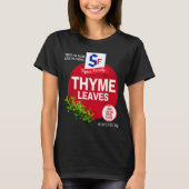 Thyme Leaves Halloween Sce Costume Group Matching  T-shirt (Voorkant)