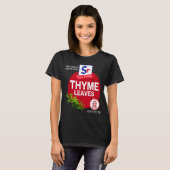 Thyme Leaves Halloween Sce Costume Group Matching  T-shirt (Voorkant volledig)