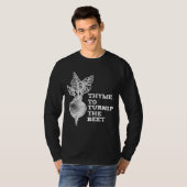 Thyme om de plantenteelt te draaien t-shirt (Voorkant volledig)