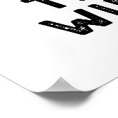 Thyme om Funny Chill Pun te winnen Poster (Hoek)