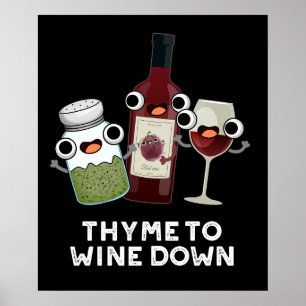 Thyme om Funny Chill Pun te winnen Poster
