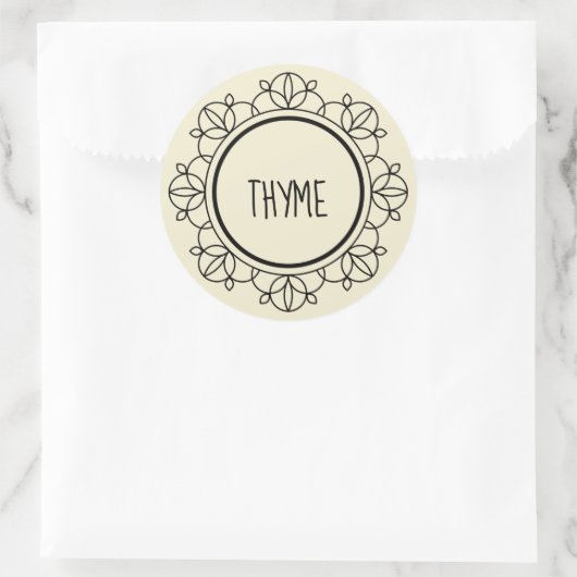 Thyme spice sticker (Tas)