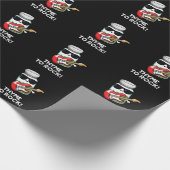 Thyme to Rock Funny Herb Pun Dark BG Cadeaupapier (Hoek)