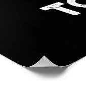 Thyme to Rock Funny Herb Pun Dark BG Poster (Hoek)