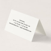 Thyme Visitekaartje (Achterkant)