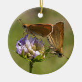 Thymelicus lineola keramisch ornament (Voorkant)
