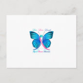 Thyroid Butterfly - Live Love Laugh Briefkaart (Voorkant)