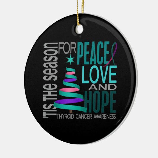 Thyroid Cancer 1 Ornaments Keramisch Ornament (Links)