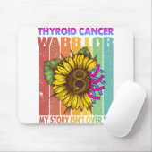 Thyroid Cancer Awareness Month Ribbon Giften Muismat (Met muis)