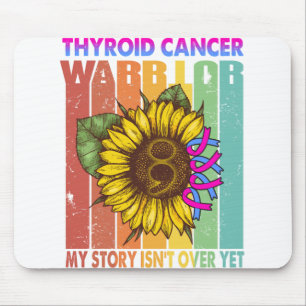 Thyroid Cancer Awareness Month Ribbon Giften Muismat