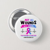 Thyroid Cancer Awareness Month Ribbon Giften Ronde Button 5,7 Cm (Voorkant /achterkant)