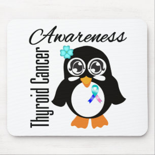 Thyroid Cancer Awareness Penguin Muismat