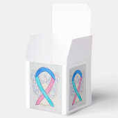 Thyroid Cancer Awareness Ribbon Angel Favor Box Bedankdoosjes (Geopend)