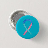 Thyroid Cancer Awareness Ribbon Custom Pin Buttonn Ronde Button 3,2 Cm (Voorkant /achterkant)
