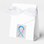 Thyroid Cancer Awareness Ribbon Party Favor Boxes Bedankdoosjes (Voorkant Zijde)
