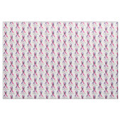 Thyroid Cancer Awareness Ribbon Stof (Yard (91,4 cm))