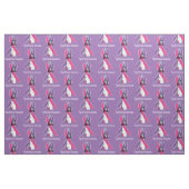 Thyroid Cancer Awareness Ribbon Stof (Fat Quarter)